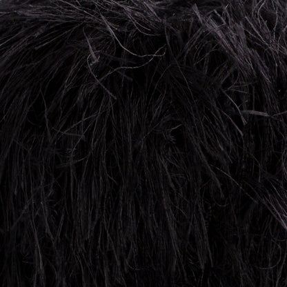 Loren Luna Tavşan Tüyü Siyah El Örgü İpi - R004