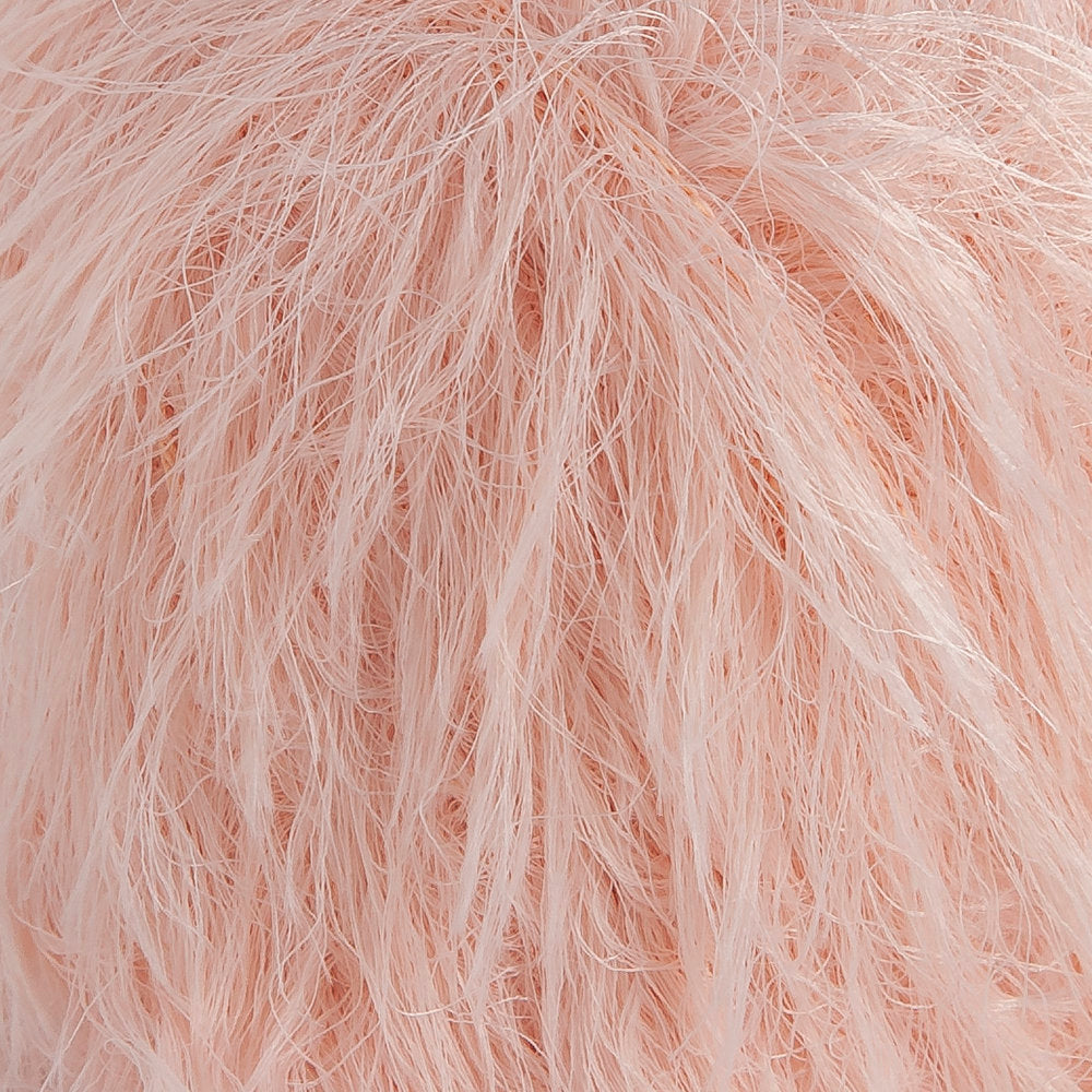 Loren Luna Tavşan Tüyü Açık Pembe El Örgü İpi - R100