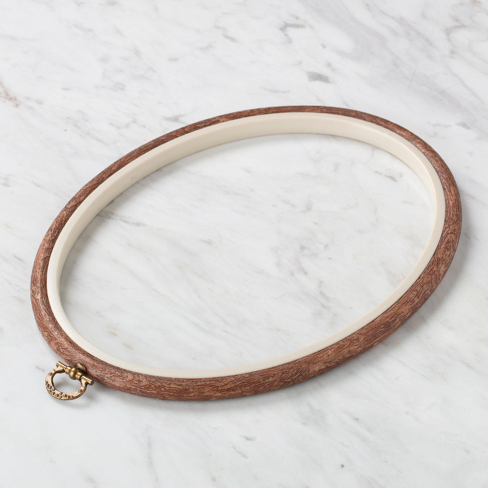 Nurge Plastik Pano Oval Kasnak No.4 