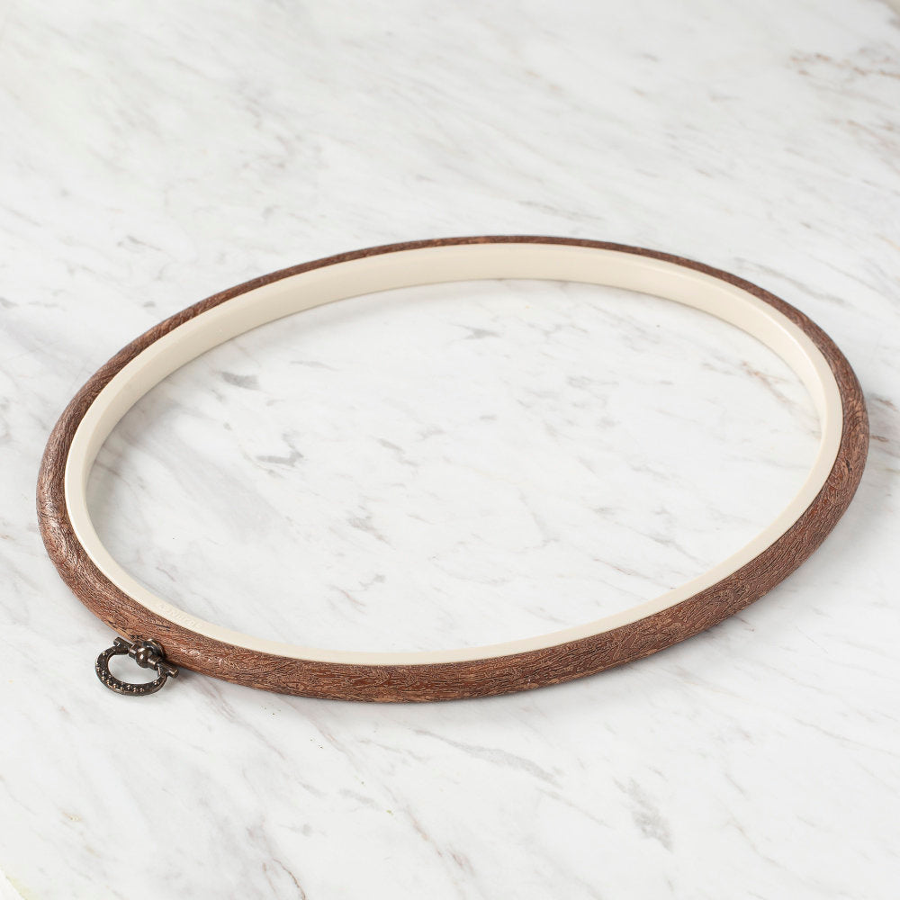 Nurge Plastik Pano Oval Kasnak No.5 