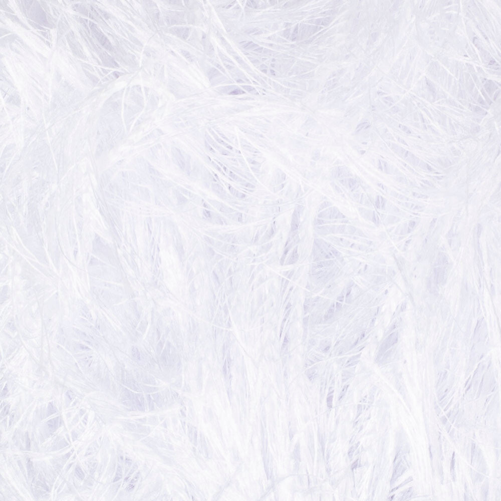 Loren Furry Beyaz El Örgü İpi - RF118