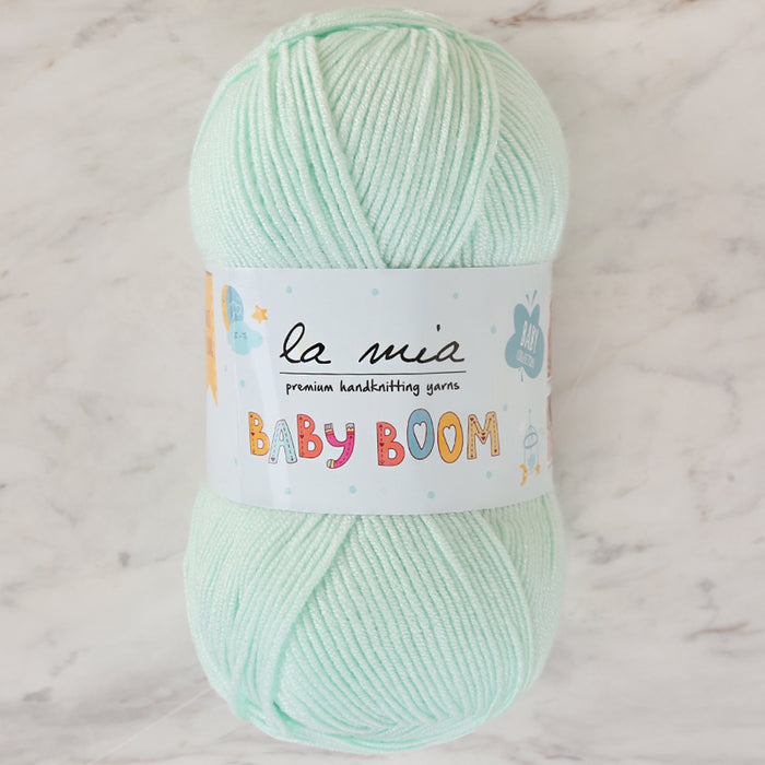 La Mia Baby Boom Bebe Yeşili El Örgü İpi - 1443