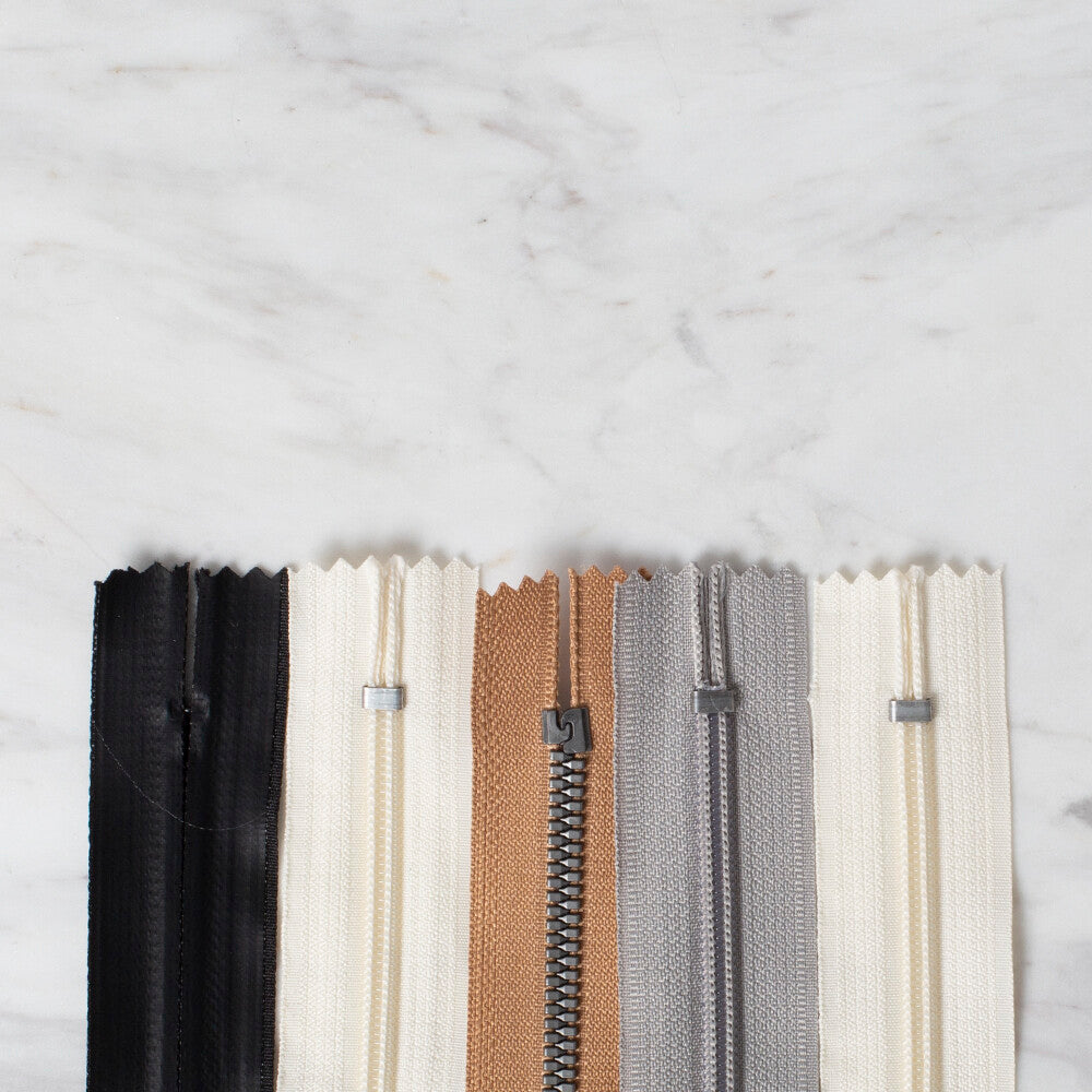 Loren 16cm 5'li fermuar