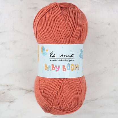 La Mia Baby Boom Kiremit Rengi El Örgü İpi - 2533
