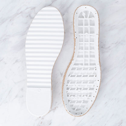 Loren Hasır Espadril / Ayakkabı Tabanı 39 Numara Beyaz