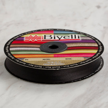 Loren Biyelli Siyah Saten Biye - 24