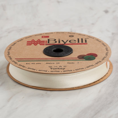 Loren Biyelli Krem Saten Biye - 2