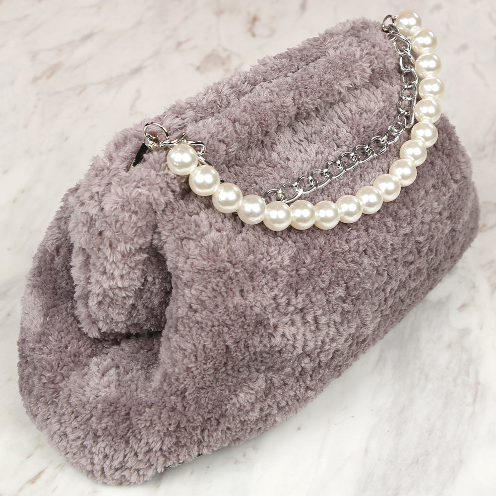 Nas Çanta Askısı  İncili - Gümüş