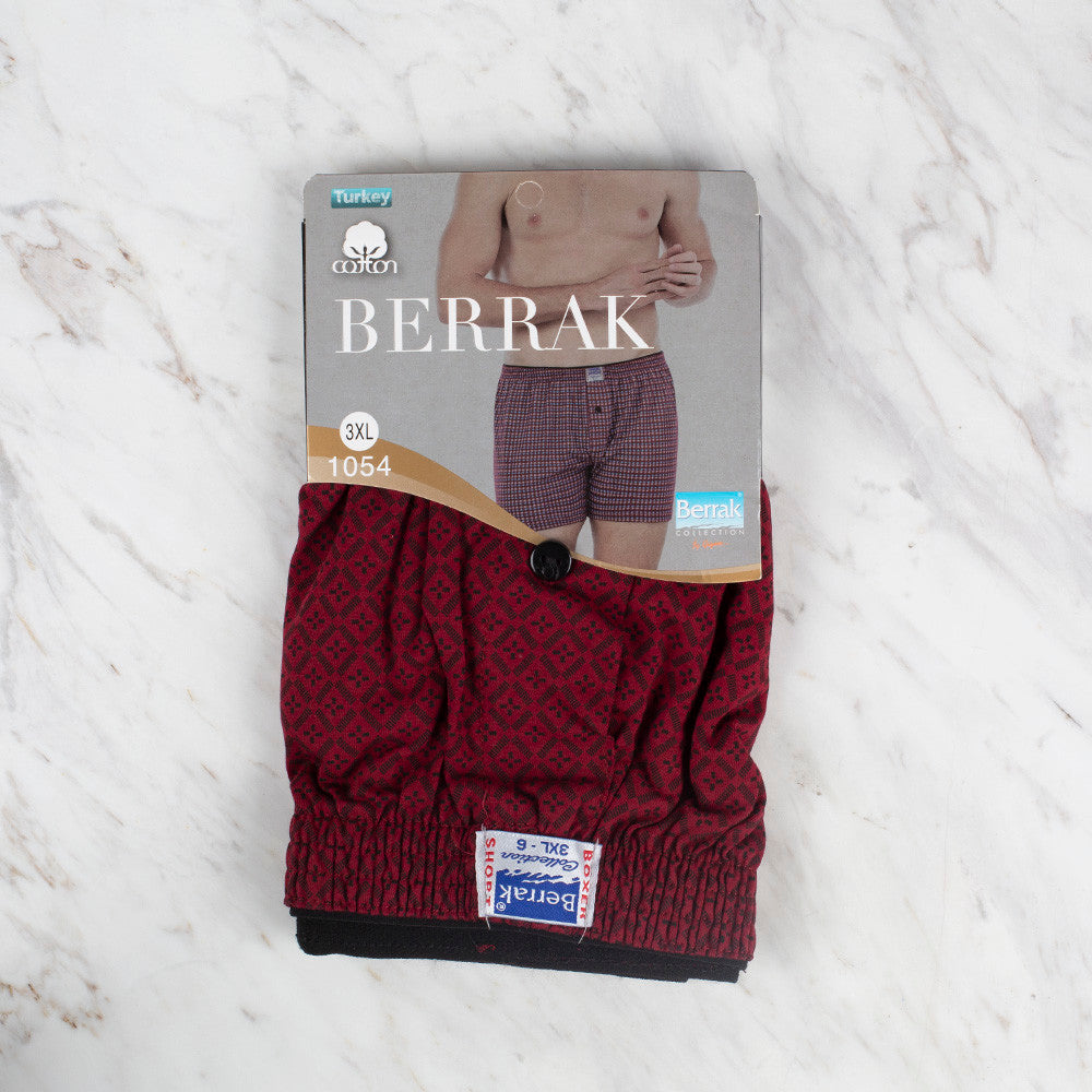 Berrak 1054 Erkek Boxer - Asorti - 3XL