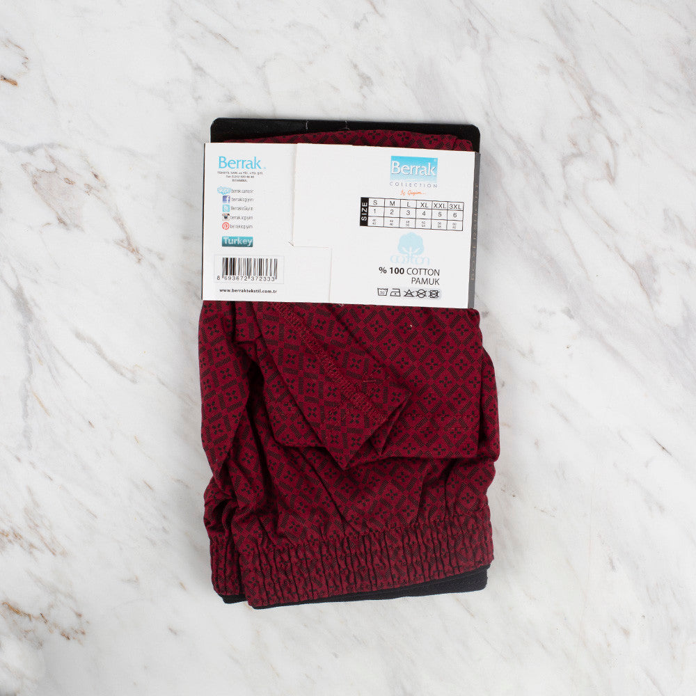 Berrak 1054 Erkek Boxer - Asorti - 3XL