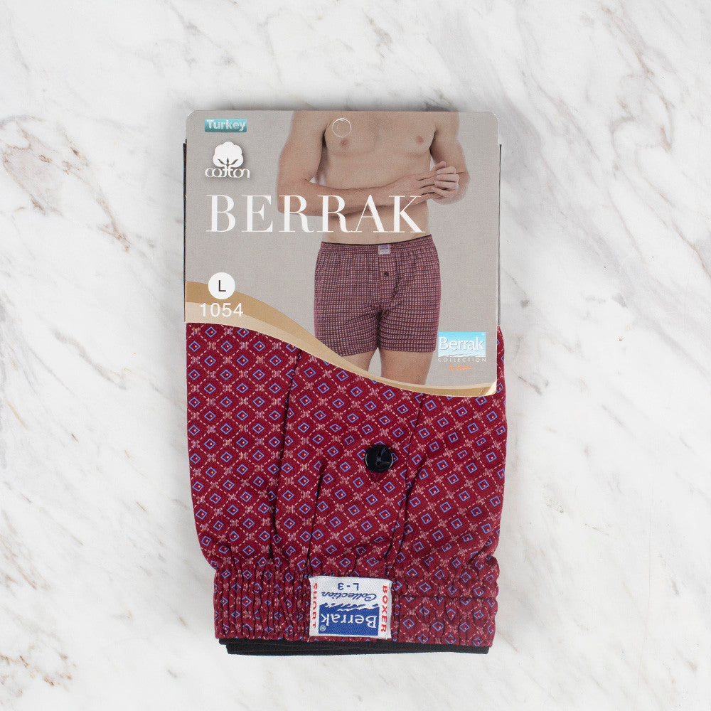 Berrak 1054 Erkek Boxer - Asorti - L