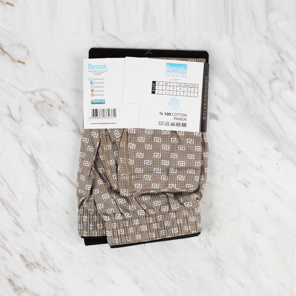 Berrak 1054 Erkek Boxer - Asorti - XL
