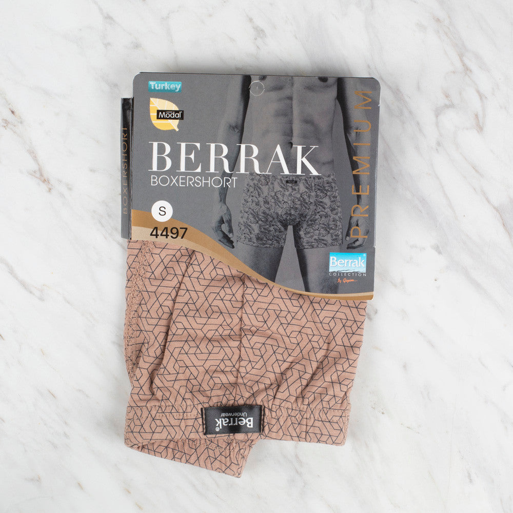 Berrak 4497 Erkek Boxer - Asorti - S
