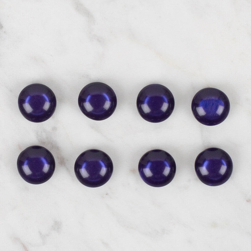 Loren Crafts 8'li Lacivert Düğme - 52