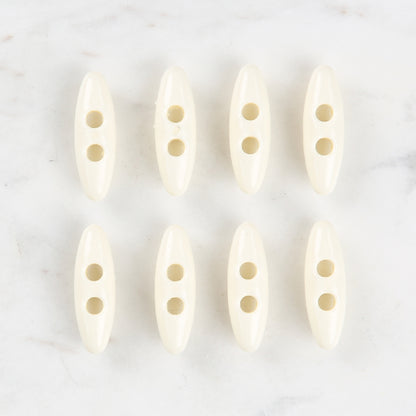 Loren Crafts Krem 8'li Çoban Düğme - 53