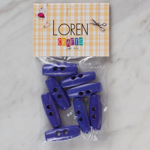 Loren Crafts saks mavi8'li çoban düğmesi - 57