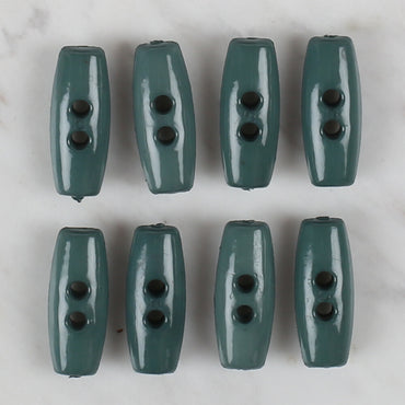 Loren Crafts yeşil 8'li çoban düğmesi - 65