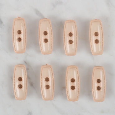 Loren Crafts pudra rengi 8'li çoban düğmesi - 82