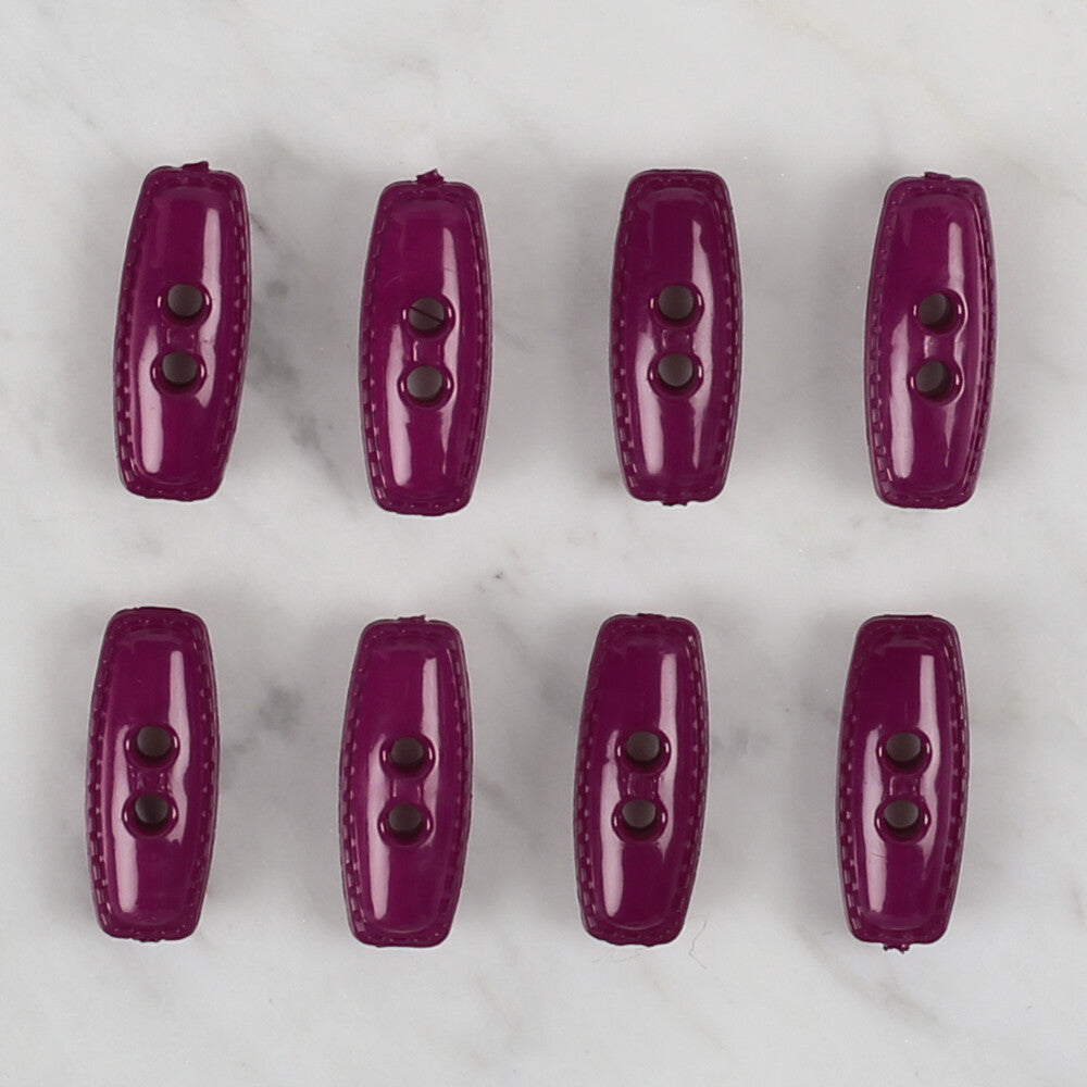 Loren Crafts mürdüm 8'li çoban düğmesi - 85