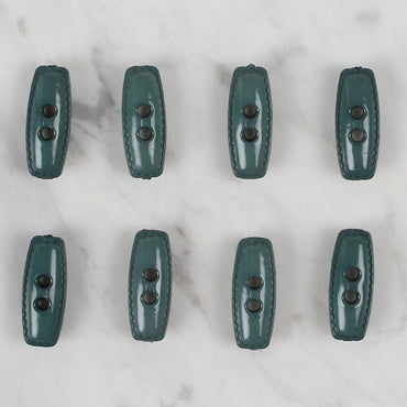 Loren Crafts yeşil 8'li çoban düğmesi - 91