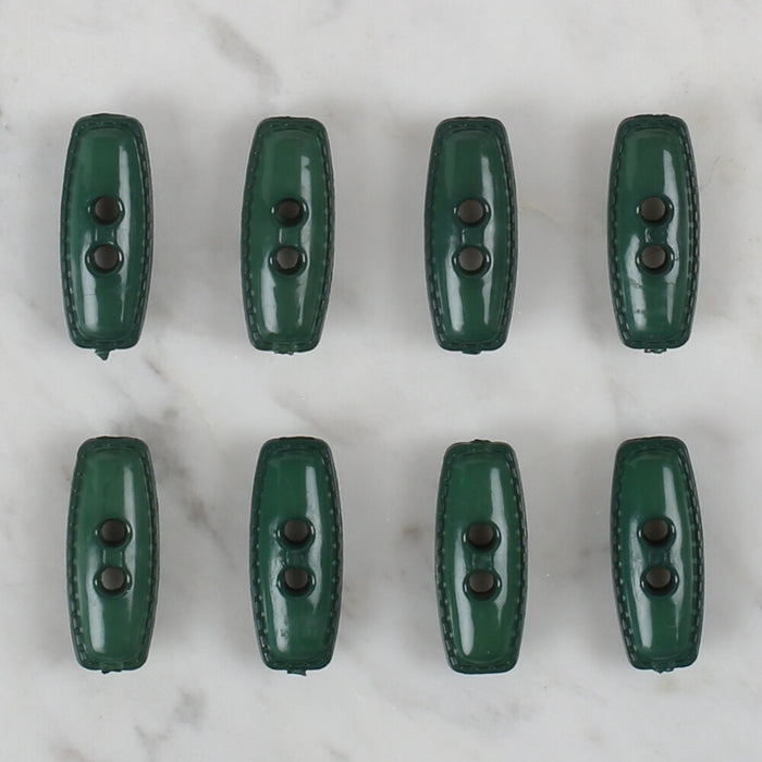 Loren Crafts yeşil 8'li çoban düğmesi - 92