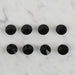 Loren Crafts siyah 8'li düğme - 194