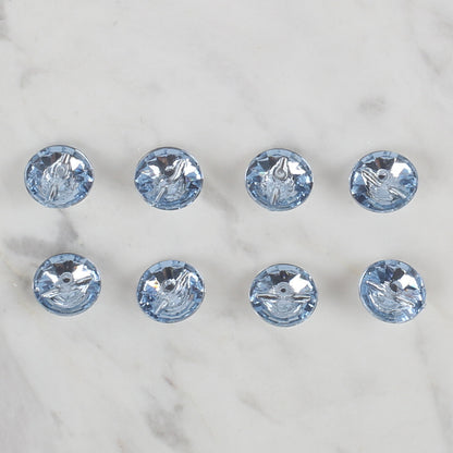 Loren Crafts açık mavi 8'li düğme - 197