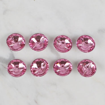 Loren Crafts pembe 8'li düğme - 202