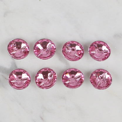 Loren Crafts pembe 8'li düğme - 202