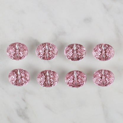 Loren Crafts pembe 8'li düğme - 237