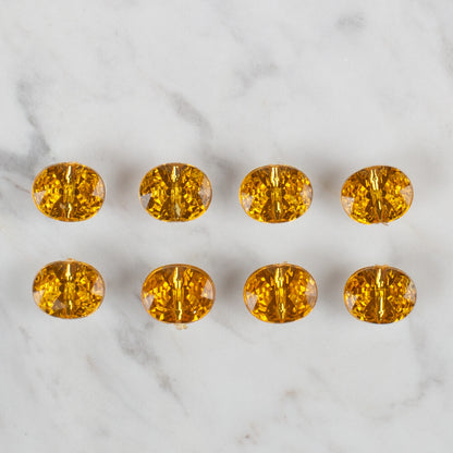 Loren Crafts hardal sarısı 8'li düğme - 242