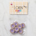 Loren Crafts 8'li Lila Düğme - 292