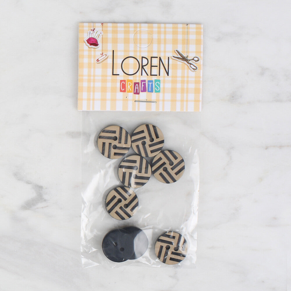 Loren Crafts 8'li siyah - 296