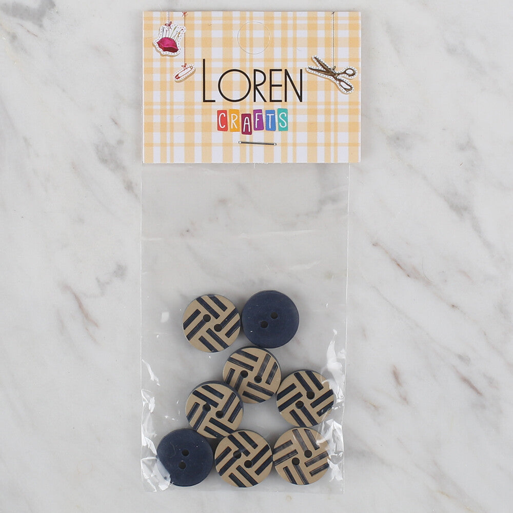 Loren Crafts 8'li lacivert - 302