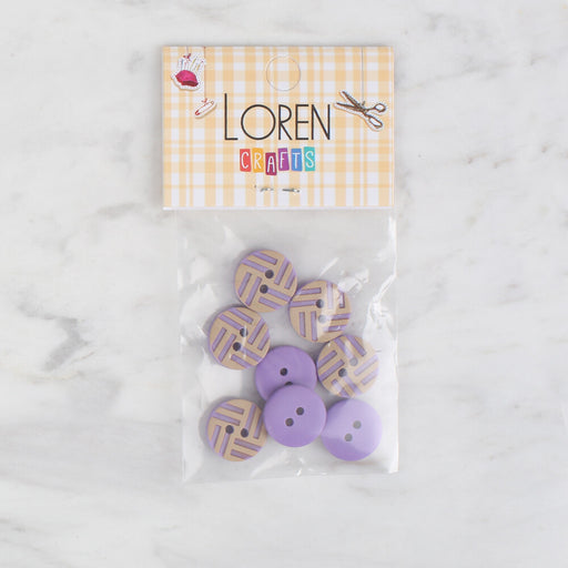 Loren Crafts 8'li lila - 303
