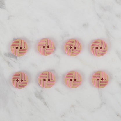 Loren Crafts 8'li pembe - 304