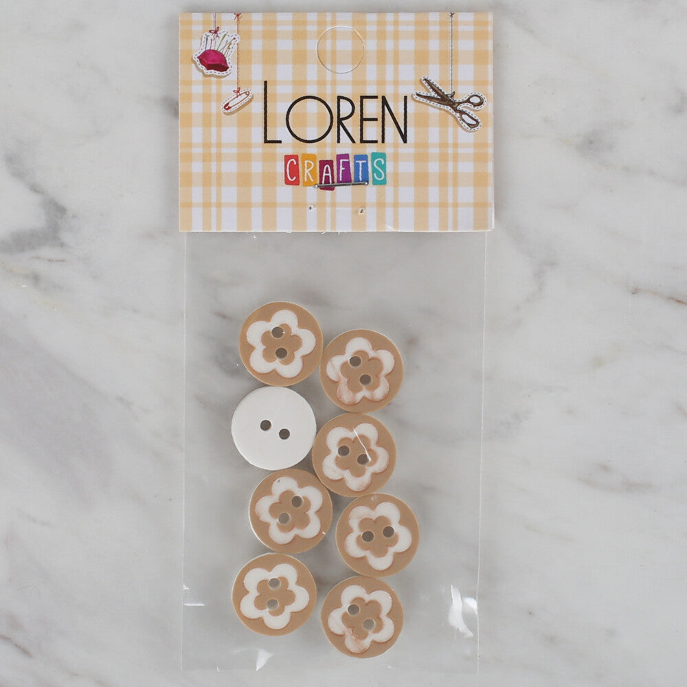 Loren Crafts 8'li bej - 309