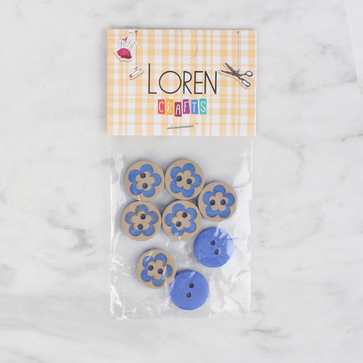 Loren Crafts 8'li mavi - 313