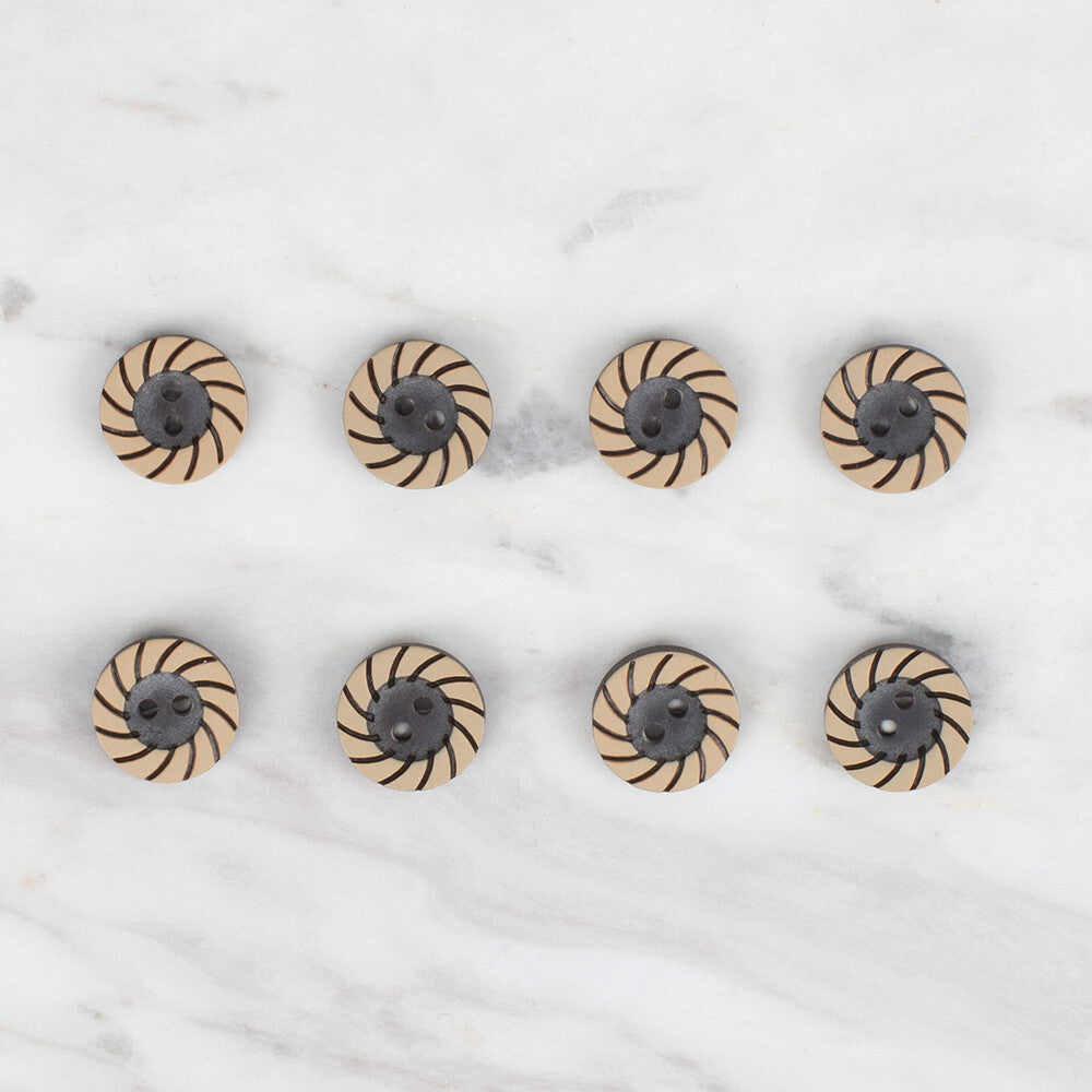 Loren Crafts 8'li mat siyah - 347