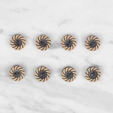 Loren Crafts 8'li mat siyah - 347