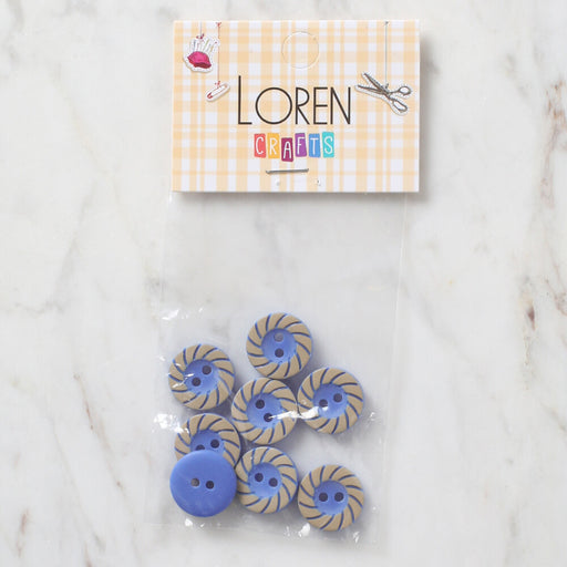Loren Crafts 8'li koyu mavi - 349