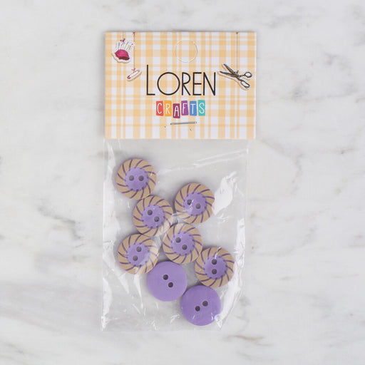 Loren Crafts 8'li lila - 351