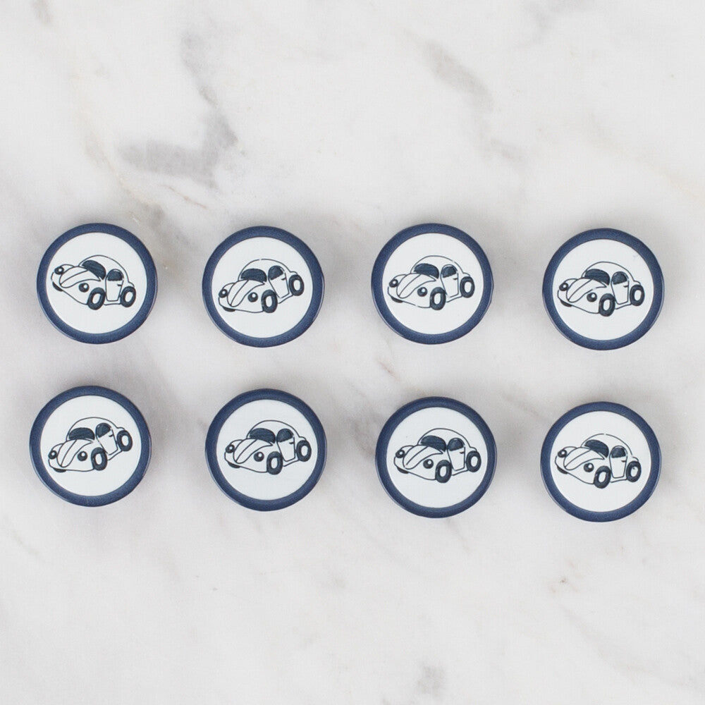 Loren Crafts 8'li Düğme - 393