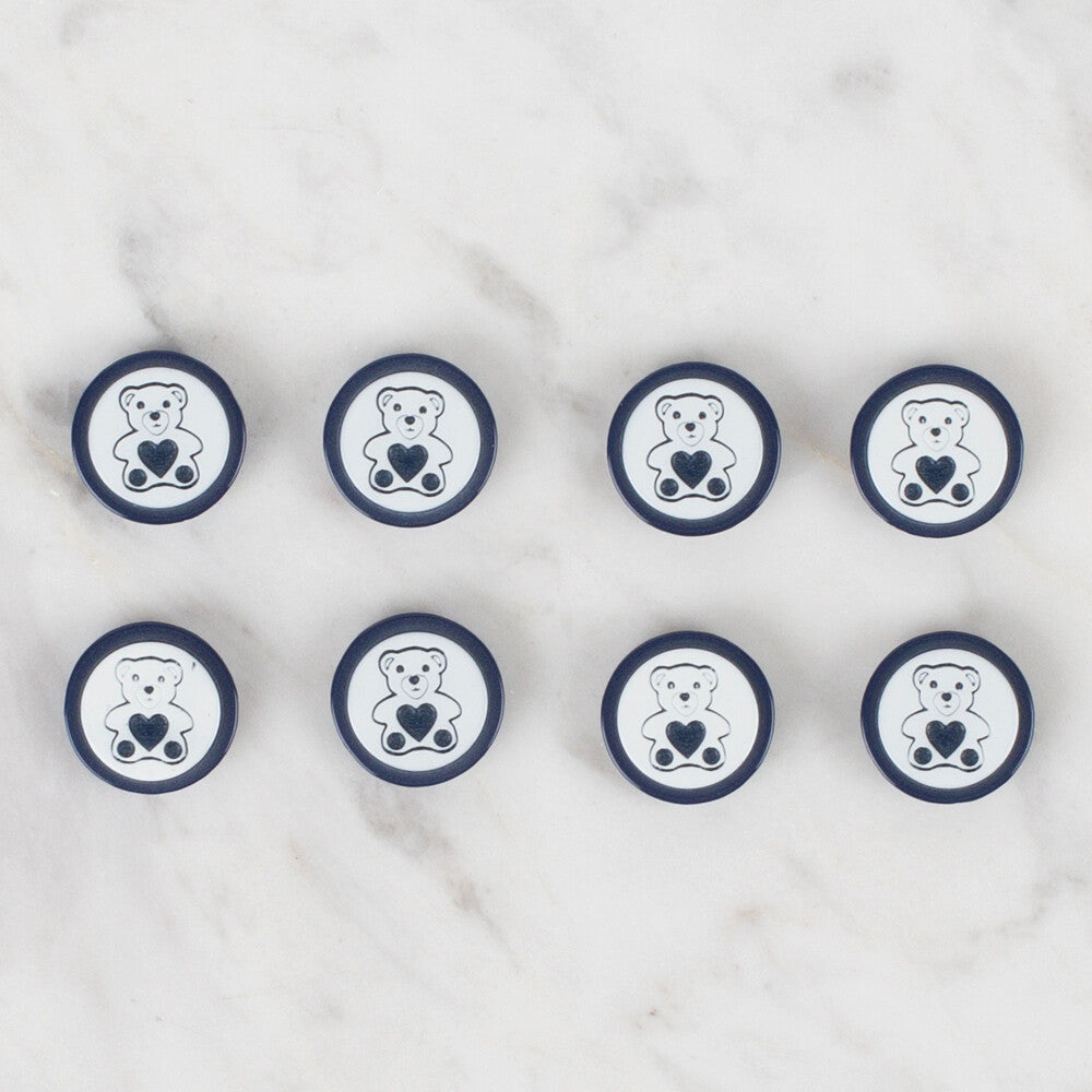 Loren Crafts 8'li Düğme - 402