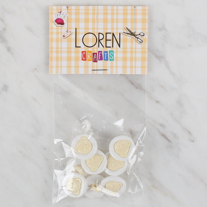 Loren Crafts 8'li Düğme - 619
