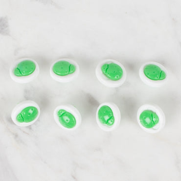Loren Crafts 8'li Yeşil Uğur Böceği Düğme - 649