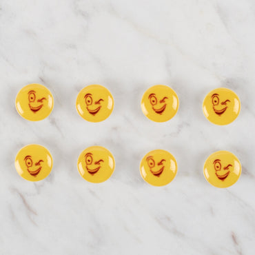 Loren Crafts 8'li Sarı Düğme - 669