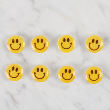 Loren Crafts 8'li Sarı Düğme - 670