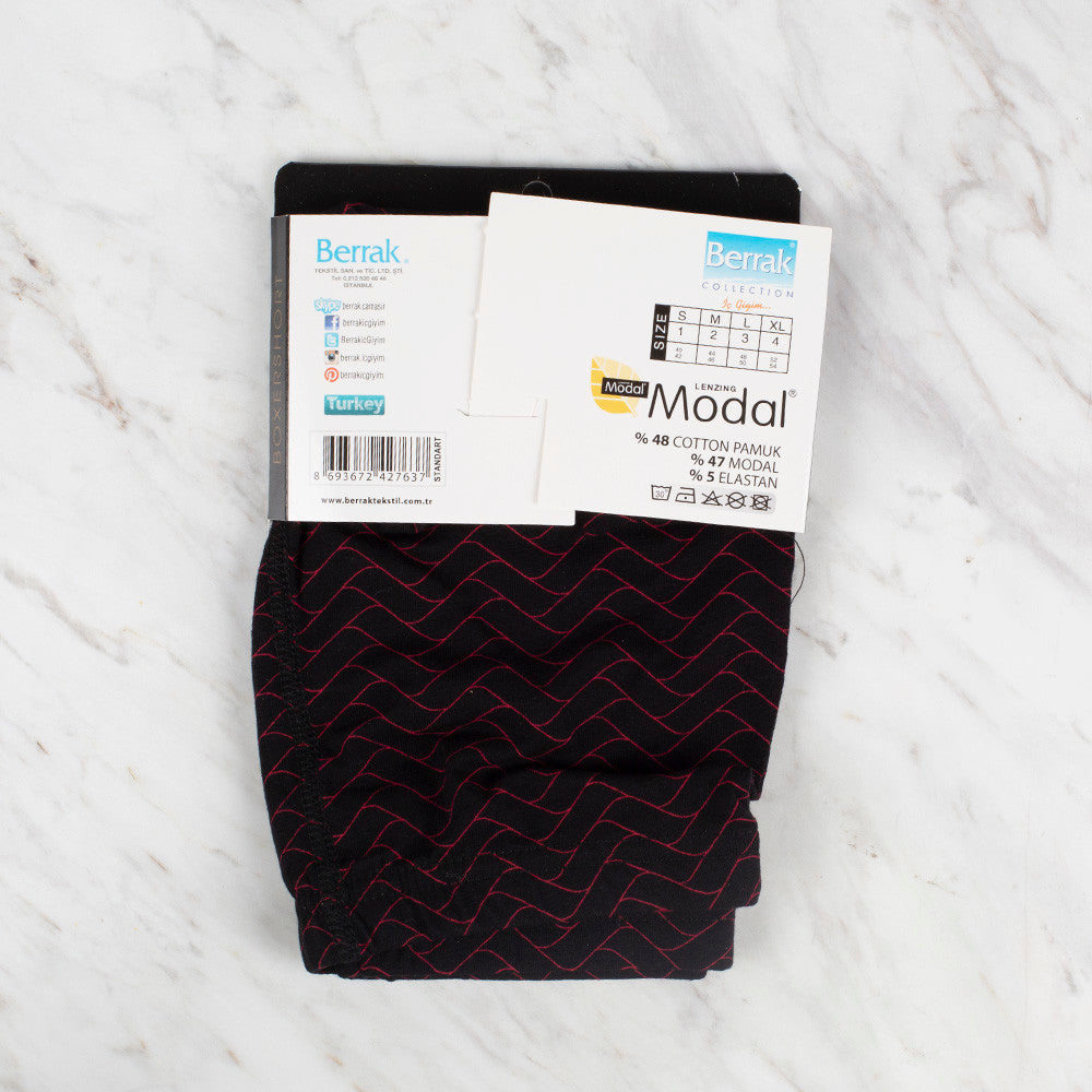 Berrak 4497 Erkek Boxer - Asorti - L