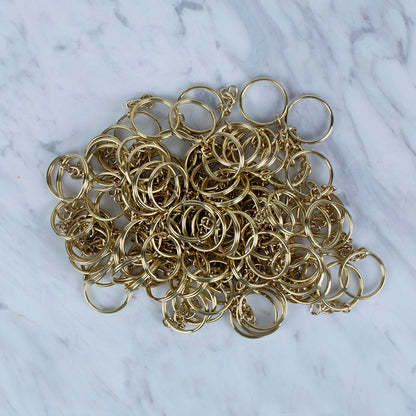 Loren Ezme Anahtarlık Zinciri 100'lü Paket Sarı